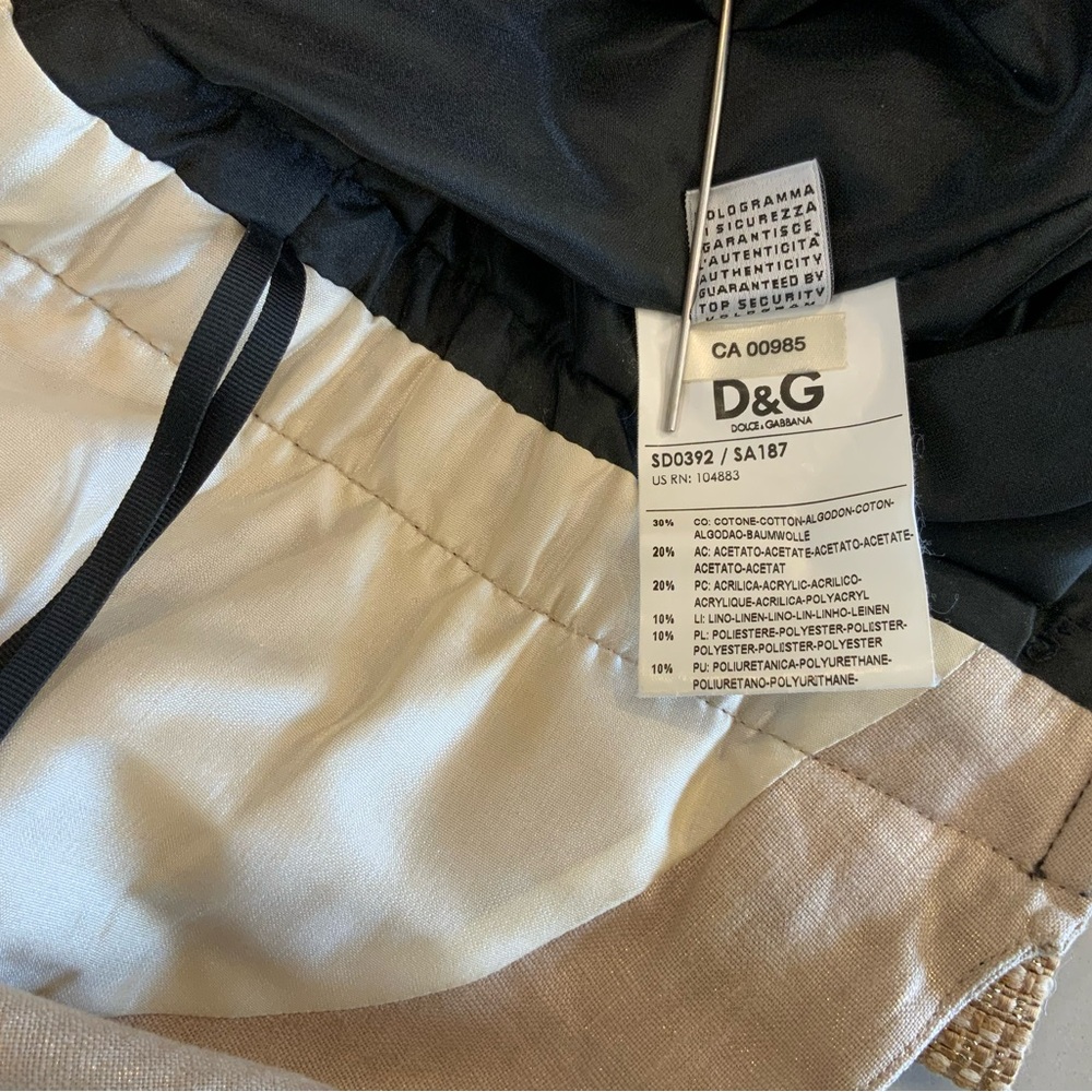 DOLCE AND GABBANA High Waste Dress - Picture 9 of 16